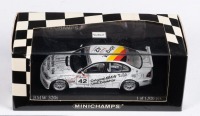 BMW 320i: A Minichamps 1:43 scale BMW 320i, raced by Muller ETCC double winner Magny-Cours 2003, limited edition 1920 pieces