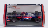 SCUDERIA TORO ROSSO: A Spark 1:43 scale Scuderia Toro Rosso STR12, raced by Daniil Kvyat at the Australian GP 2017