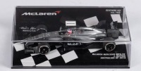 MCLAREN MERCEDES: A Minichamps McLaren Mercedes MP4-29, raced by Jenson Button at the Australian GP 2014