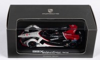 PORSCHE 99X: A Minichamps 1:43 scale Porsche 99X electric, raced by Neel Jani, in genuine Porsche packaging