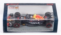 RED BULL RACING: A Spark 1:43 scale Oracle Red Bull racing RB18, Sergio Perez 1st pole position Saudi Arabian GP 2022