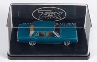CHRYSLER VALIANT REGAL: A Trax 1:43 scale Chrysler VF Valiant regal, finished in crystal turquoise metallic