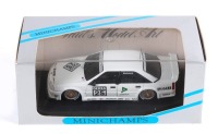 OPEL OMEGA 3000: A Minichamps 1:43 scale Opel Omega 3000 Evo, raced by Niedzwiedz for team Eggenberger during the 1991 DTM season