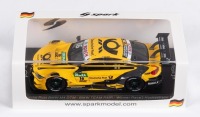 BMW M4: A Spark 1:43 scale BMW M4 DTM, raced by Timo Glock, winner Hockenheim 2018 DTM, BMW team RMR, limited edition 215/500 pieces