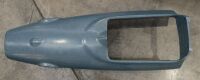 RACING CAR: A fibreglass cockpit surround/nose cone in the style of a 1960s open wheel racing car, 215cm long - 4