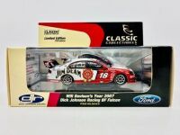 FORD: A 1:43 scale model by Classic Carlectables of the #18 DJR Ford BF Falcon driven by Will Davison in the 2007 V8 Supercars season, limited edition 1046/2000, complete with certificate of authenticity [Location: Sydney] - 9