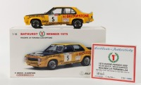 BATHURST 1975: A 1:18 scale Autoart Holden LH Torana (L34 Option) as driven to victory at Bathurst 1975 by Brock & Sampson, boxed, with COA 3590/6000
