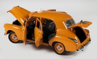 HOLDEN FJ: A Trax 1:24 scale Holden FJ sedan, finished in the yellow cab livery, model number TRL1F - 3