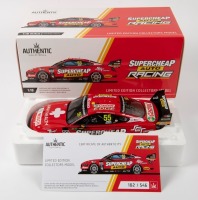 MUSTANG GT: A 1:18 scale Authentic collectables Ford Mustang GT, the Chaz Mostert - James Moffat 2019 Sandown 500 retro round livery, limited edition 102/546 pieces