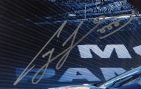 LOWNDES: A limited edition 160/188 framed and glazed signed poster celebrating Craig Lowndes 6x Bathurst 1000 Wins, measures 85cm high, 65cm wide - 2