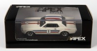 1966 ATCC: A 1:43 scale Apex Replicas Ford Mustang #1 ATCC Winner 1996 Ian &lsquo;Pete&rsquo; Geoghegan. Boxed. Limited edition of 600 made.