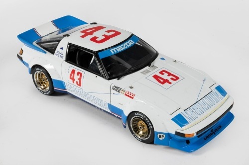 344 · MAZDA RX7 MOFFAT: A Biante 1:18 scale Mazda RX7, raced by Allan Moffat - Derek Bell to 3rd place Bathurst 1991