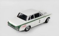 FORD CORTINA MOFFAT: An Autoart Ford Cortina MkI, commonly known as a Lotus Cortina, as raced by Allan Moffat in the 1964 Sandown 6 hour race - 3