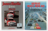 BATHURST: Two hardcover books related to Bathurst by Bill Tuckey including 'James Hardie 1000 1984/85' and 'Australia's Greatest Motor Race - The Complete History.'