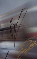 1998 GP: A 1998 Formula One Grand Prix Melbourne poster, signed by drivers including David Coulthard, Michael Schumacher, Jean Alesi, Mika Hakkinen and others - 2
