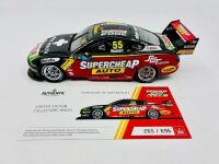 FORD: A 1:18 scale model by Authentic Collectables of the #55 Supercheap Auto Racing Ford Mustang GT driven by Chaz Mostert in the 2019 Virgin Australia Supercars season, limited edition, 265/696, complete with original packaging and certificate of authen