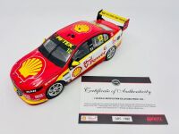 FORD: A 1:18 scale model by Biante of the #12 Shell V-Power Ford FG-X Falcon driven by Fabian Coulthard/Tony D'Alberto in the 2017 Supercheap Auto Bathurst 1000, limited edition, 085/552, complete with original packaging and certificate of authenticity [L