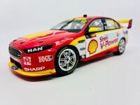 FORD: A 1:18 scale model by Biante of the #12 Shell V-Power Ford FG-X Falcon driven by Fabian Coulthard/Tony D'Alberto in the 2017 Supercheap Auto Bathurst 1000, limited edition, 085/552, complete with original packaging and certificate of authenticity [L - 3