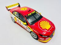 FORD: A 1:18 scale model by Biante of the #12 Shell V-Power Ford FG-X Falcon driven by Fabian Coulthard/Tony D'Alberto in the 2017 Supercheap Auto Bathurst 1000, limited edition, 085/552, complete with original packaging and certificate of authenticity [L - 4