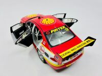 FORD: A 1:18 scale model by Biante of the #12 Shell V-Power Ford FG-X Falcon driven by Fabian Coulthard/Tony D'Alberto in the 2017 Supercheap Auto Bathurst 1000, limited edition, 085/552, complete with original packaging and certificate of authenticity [L - 7