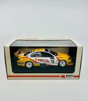 FORD: A 1:18 scale model by Biante of the #18 DJR Shell Helix Racing Ford BA Falcon driven by Warren Luff in the 2004 V8 Supercars season, limited edition, 0015/1000, complete with original packaging and certificate of authenticity [Location: Sydney] - 8