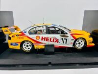 FORD: A 1:18 scale model by Biante of the #17 DJR Shell Helix Racing Ford BA Falcon driven by Steven Johnson in the 2004 V8 Supercars season, limited edition, 0015/1000, complete with original packaging and certificate of authenticity [Location: Sydney] - 2