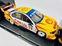 FORD: A 1:18 scale model by Biante of the #17 DJR Shell Helix Racing Ford BA Falcon driven by Steven Johnson in the 2004 V8 Supercars season, limited edition, 0015/1000, complete with original packaging and certificate of authenticity [Location: Sydney] - 4