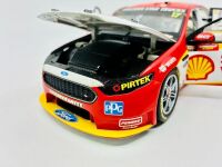 FORD: A 1:18 scale model by Classic Carlectables of the #17 Shell V-Power Racing Ford FG-X Falcon driven by Scott Pye and Tony D'Alberto in the 2016 Supercheap Auto Bathurst 1000 [Location: Sydney] - 4