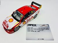 FORD: A 1:18 scale model by Apex Replicas of the #17 DJR/Shell V-Power Racing Ford FG-X Falcon driven by Marcos Ambrose in the 2015 Clipsal 500, limited edition 687/900, complete with original packaging and certificate of authenticity. [Location: Sydney] 