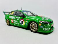 FORD: A 1:18 scale model by Apex Replicas of the #17 DJR Ford FG Falcon driven by Chaz Mostert and Dale Wood in the 2013 Supercheap Auto Bathurst 1000, limited edition 690/1200, complete with original packaging and certificate of authenticity. [Location: - 3