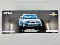 FORD: A 1:18 scale model by Apex Replicas of the #9 Allan Moffat Racing Ford Sierra RS500 driven by Allan Moffat and Greg Hansford in the 1988 Sandown 500, limited edition 006/318, complete with original packaging and certificate of authenticity. [Locatio - 10
