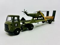 DINKY: A 1:43 AEC Artic Transporter with Helicopter (Dinky No. 618) in original packaging. - 3