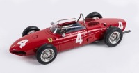 FERRARI: A highly detailed CMC 1:18 scale 1961 Ferrari F1 'Sharknose' model as driven by Phil Hill at the Belgian Grand Prix [Location: Melbourne]