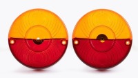 FERRARI 275: Two new Altissimo Ferrari 275 GTB / GTB/4 amber & red tail light lenses [Location: Melbourne]