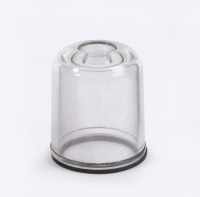FUEL BOWL: A Ferrari glass fuel bowl (Fispa fuel regulator) [Location: Melbourne]
