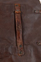TOOL ROLL BAG: An original circa late 1960s early 1970s Ferrari 330 / 365 brown vinyl tool roll bag [Location: Melbourne] - 10
