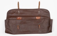 JACK BAG: An original circa late 1960s early 1970s Ferrari 330 / 365 brown vinyl jack bag [Location: Melbourne] - 6