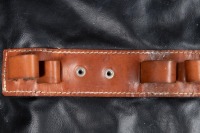 TOOL ROLL BAG: An original circa 1980s Ferrari black vinyl tool roll & jack bag [Location: Melbourne] - 4