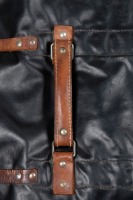 TOOL ROLL BAG: An original circa 1980s Ferrari black vinyl tool roll & jack bag [Location: Melbourne] - 10