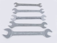 GEDORE SPANNERS: Five Gedore branded spanners, often used in original Ferrari tool kits [Location: Melbourne]