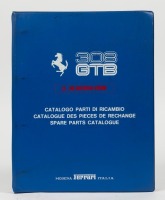 FERRARI 308 GTB: An original 1976 Ferrari 308 GTB Spare Parts Catalogue (US & Australian Version), printed in Italy by Graphotechnica - Maranello, Cat. No. 128/76, in ring binder format [Location: Melbourne]