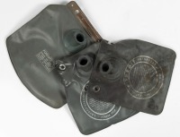 WASHER FLUID BAG: Three circa 1950s / 1960s Ferrari Foredit windscreen washer fluid bags [Location: Melbourne]