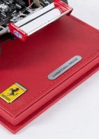 FERRARI 126C: A highly detailed BBR Models 1:18 scale model 1982 Ferrari 126C Formula One, limited edition (numbered 65 of 250), presented on leather covered base with nameplate in original box [Location: Melbourne] - 2
