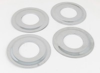 SPINNER PLATES: Four wheel spinner plates thought to suit Ferrari 365 GTB/4 Daytona [Location: Melbourne]
