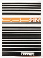FERRARI 365 GT 2+2: An original 1968 printed Ferrari 365 GT 2+2 operating, maintenance and service handbook, 102 numbered pages [Location: Melbourne]