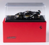 FERRARI 488 GT3: A Looksmart Models 1:43 scale Ferrari 488 GT3 Evo in Iron Lynx livery, winner of 2021 24 hour race at Spa, official Ferrari product in original box [Location: Melbourne] - 2