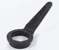 FERRARI WHEEL NUT WRECH: An original circa late 1960s to mid 1980s Ferrari Stafor branded wheel nut wrench, believed to suit 330, 365 or 512, 30cm long [Location: Melbourne] - 3