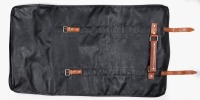 FERRARI TOOL ROLL BAG: A reproduced 1980s Ferrari black vinyl tool roll & jack bag, no contents [Location: Melbourne] - 6