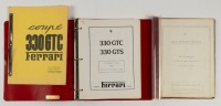 FERRARI: Three reprinted manuals including a 1964 330 GT Assembly Data and Inspection Instruction Manual, a 330 GTC Operating, Maintenance & Service Handbook and a 330 GTC / GTS Assembly Data & Repair Instruction Manual [Location: Melbourne]