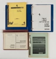 FERRARI: Four reprinted Ferrari workshop / repair manuals relating to models 365 GT4/BB, 365 GT 2+2 & 365 GT4 / 2+2 [Location: Melbourne]